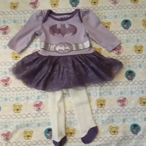 Batman Dress and Tights